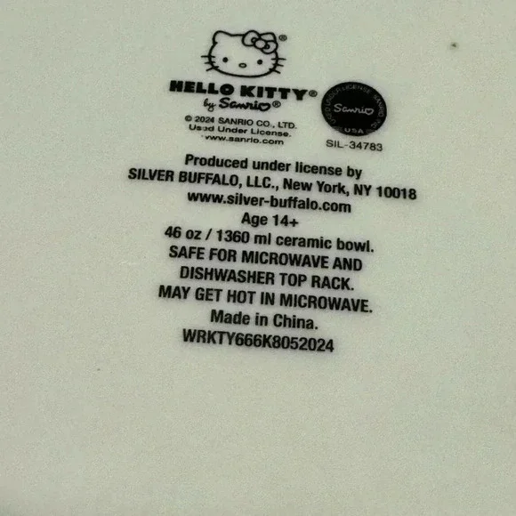 Hello Kitty Halloween Jack-o’-lantern Serving Dish Bowl NEW 2024 Viral - Picture 6 of 9